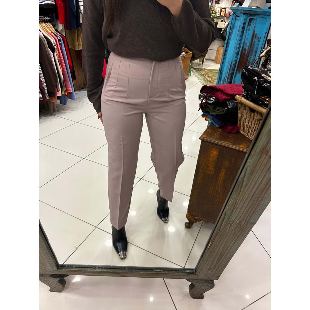 Önü Tarafı Flatolu Pantolon