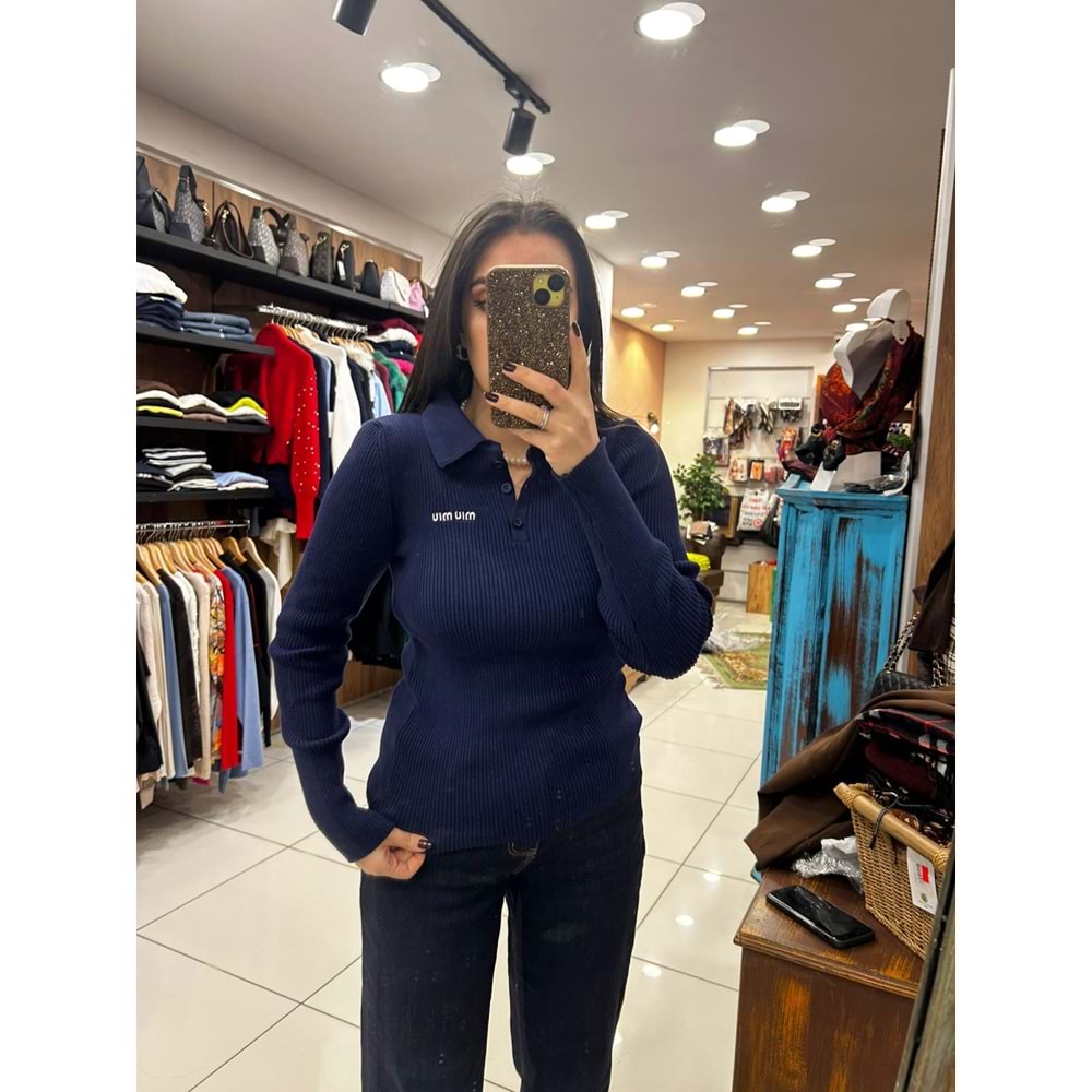 Polo Yaka Fitilli Triko