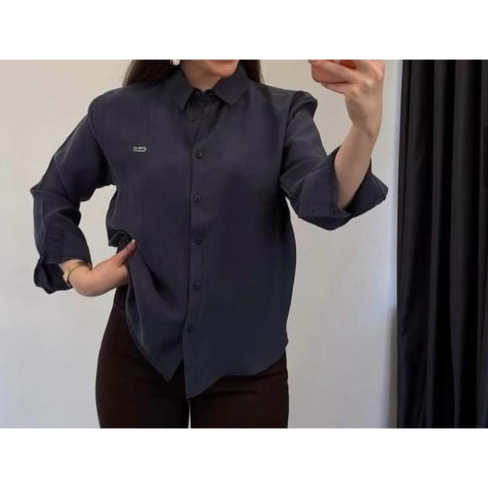 Tensel Uzun Kol Gömlek