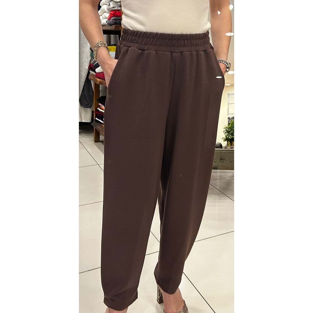 Pamuklu Beli Lastikli Eşofman Altı