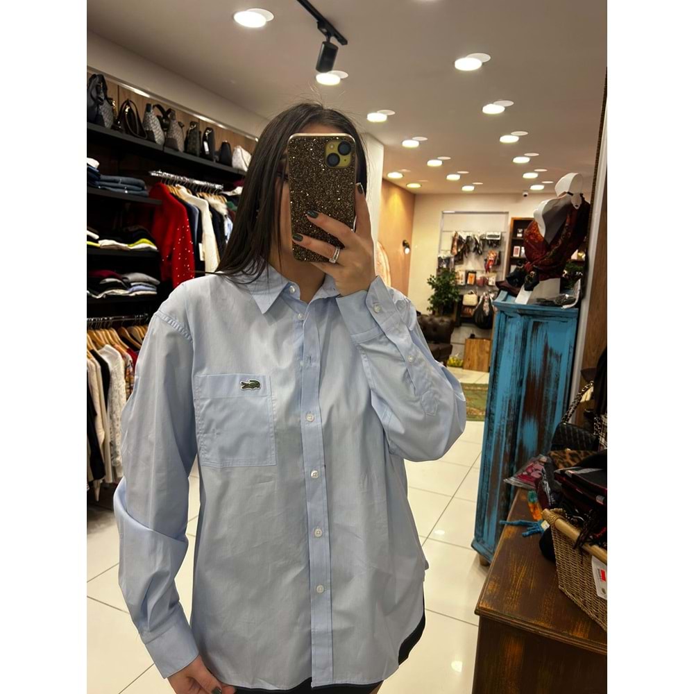 Pamuklu Oversize Fit Gömlek