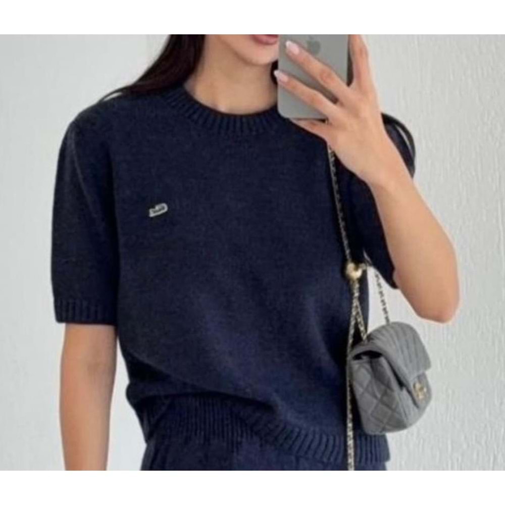 Kısa Kol Basic Triko