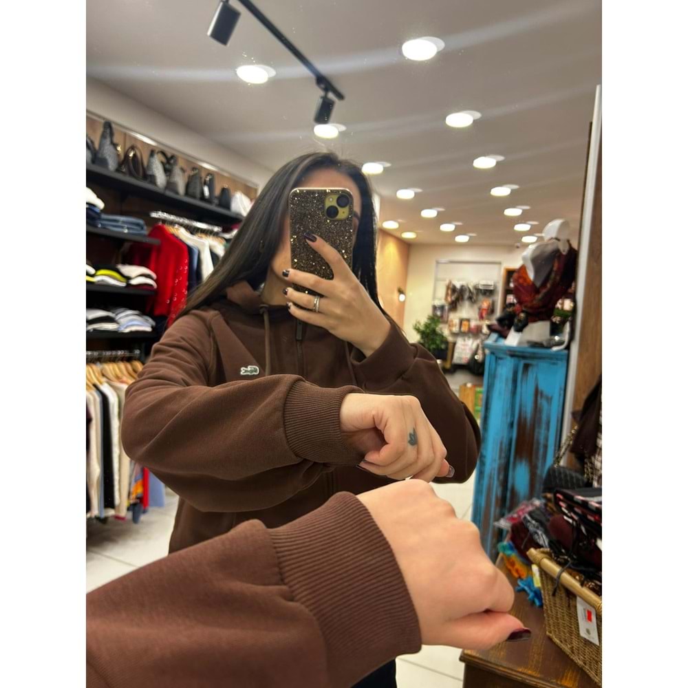 Kapişonlu Uzun Kol Sweat