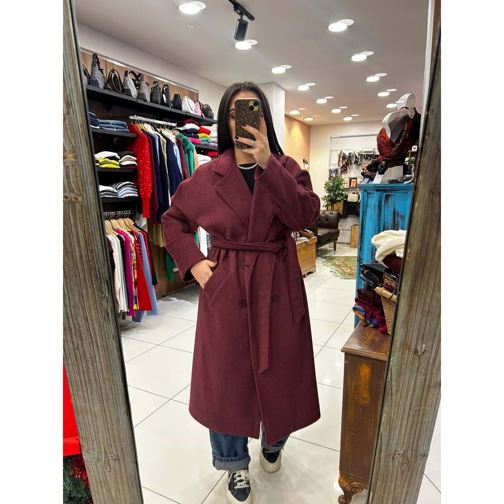 Erkek Yaka Uzun Kaban