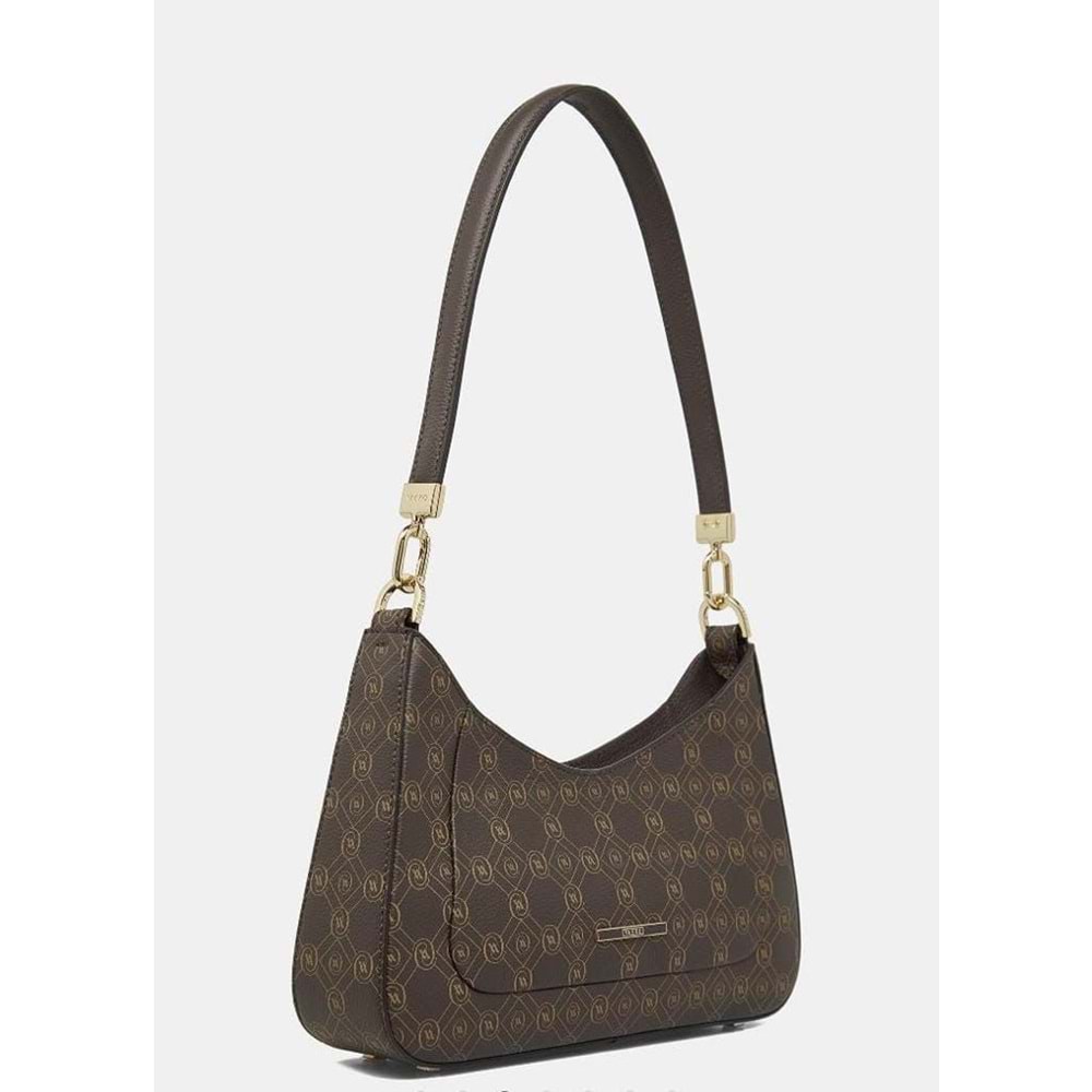 Yanı Zincirli Deri Çanta