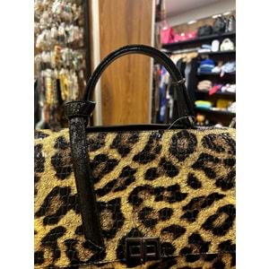 Leopar Şık Çanta