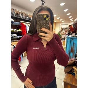 Polo Yaka Fitilli Triko