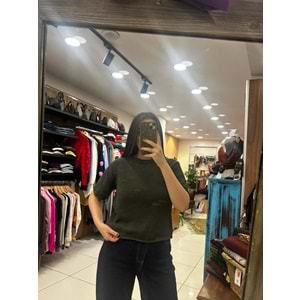 Kısa Kol Pamuklu Triko