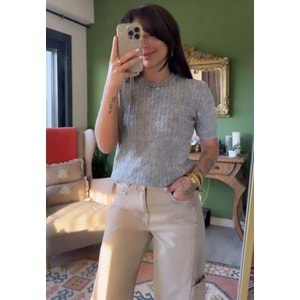 Yandan Cepli Kargo Model Plazzo Pantolon