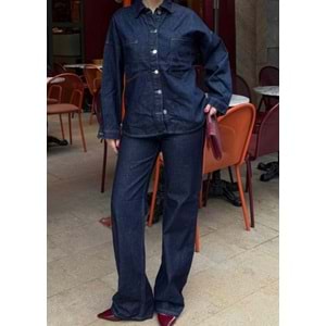 Denim Kemerli Takım