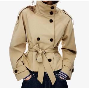 Kısa Bağlamalı Trenç