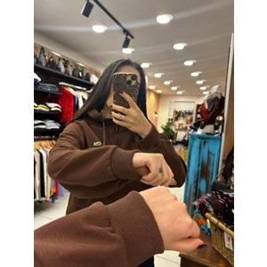 Kapişonlu Uzun Kol Sweat