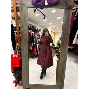 Pamuklu Trençkot Manşetli