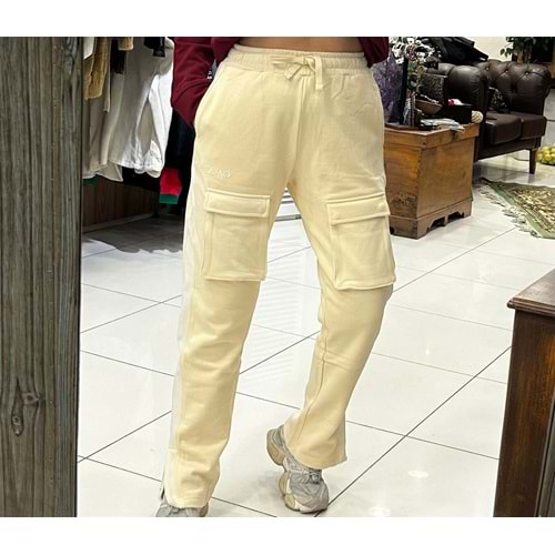 Önü Cepli Pamuklu Eşofman Alt