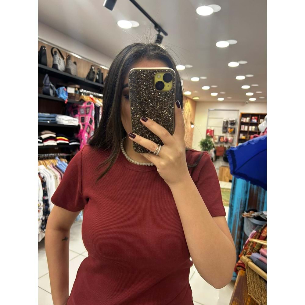 Bisiklet Yaka Kısa tşhrt