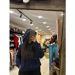 Kapişonlu Pamuklu Sweat.